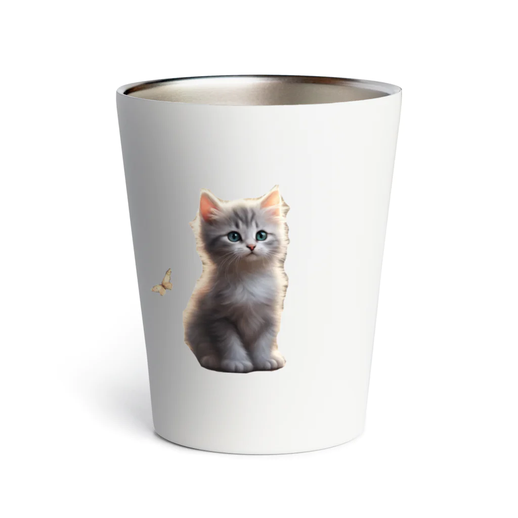 LuuuNのにゃんこ猫 Thermo Tumbler