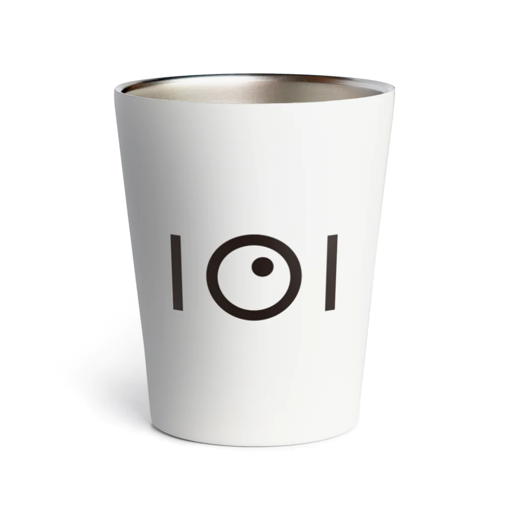 101DESIGNの101DESIGNのデザイン(黒) Thermo Tumbler