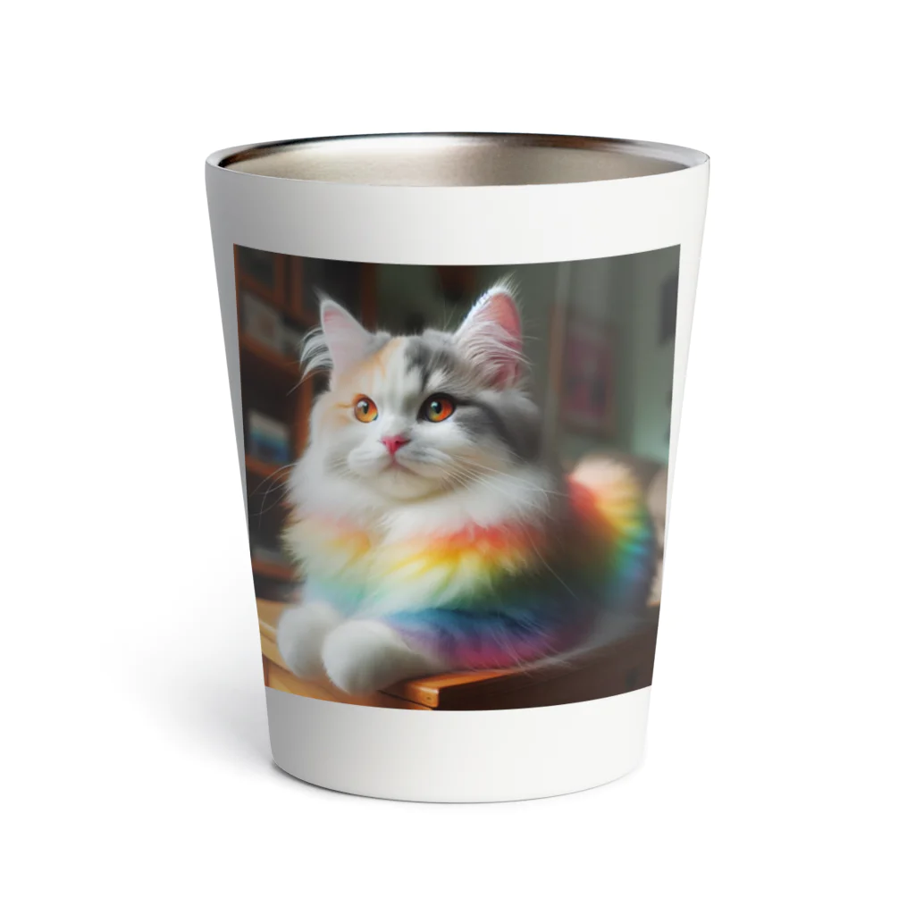 Creation CATの虹色CAT Thermo Tumbler