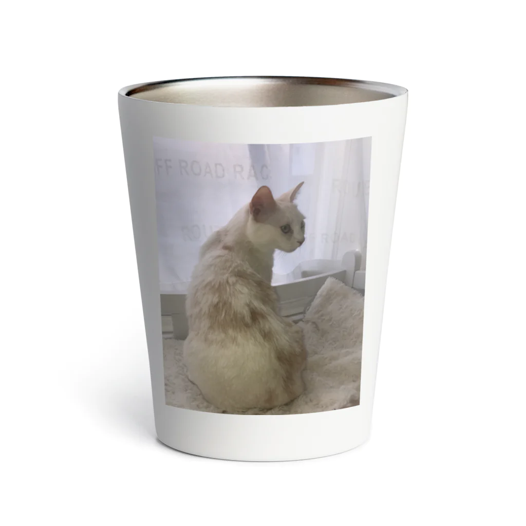 Mizuki・ASIA CATの後ろ美猫MILU🐾 Thermo Tumbler