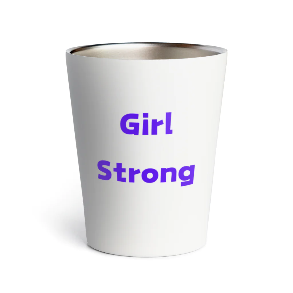 あい・まい・みぃのGirl Strong-強い女性を表す言葉 サーモタンブラー