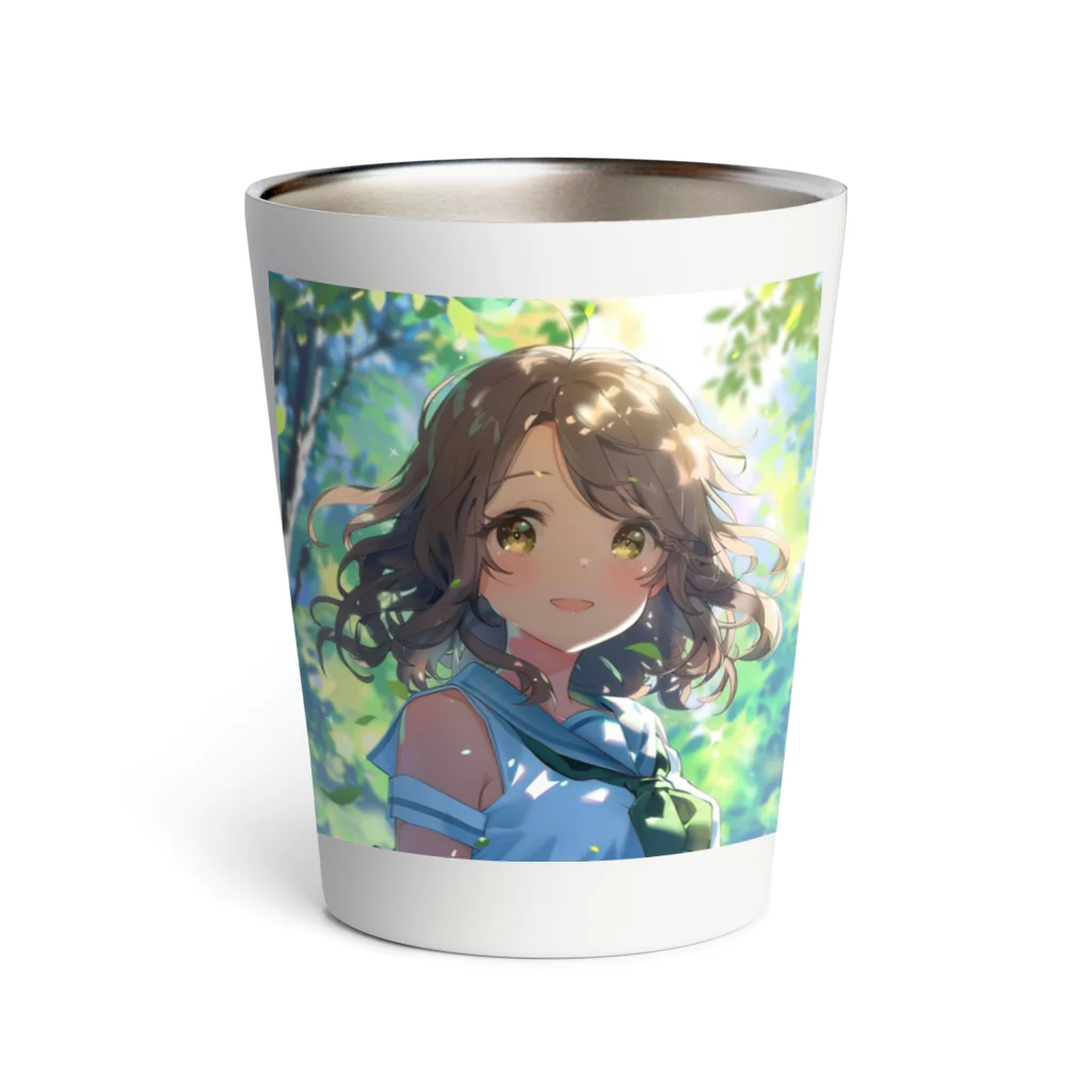 AQUAMETAVERSEのセーラー服の可愛い女の子　Tomoe bb 2712 Thermo Tumbler