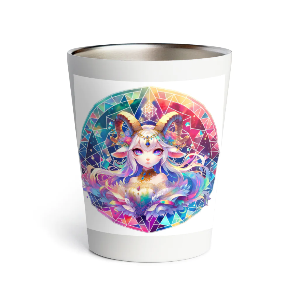 トトベス(T∴B∴M∴)🕊️の牧神パーンに奉献する清廉な山羊姫🐐 Thermo Tumbler