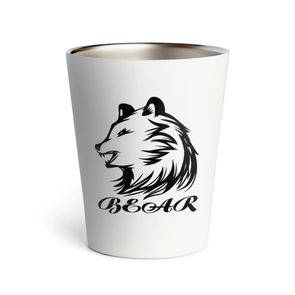 chicodeza by suzuriのベアー　トライバル Thermo Tumbler