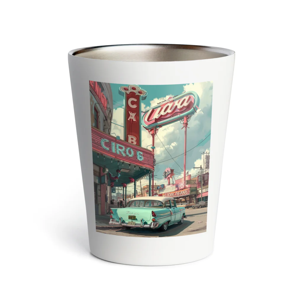 がーるずしょっぷのVintage American City Thermo Tumbler