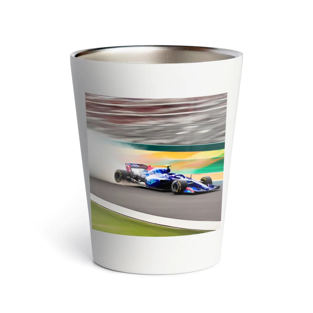 the blue seasonのスピードの彩り - F1レーシング Thermo Tumbler