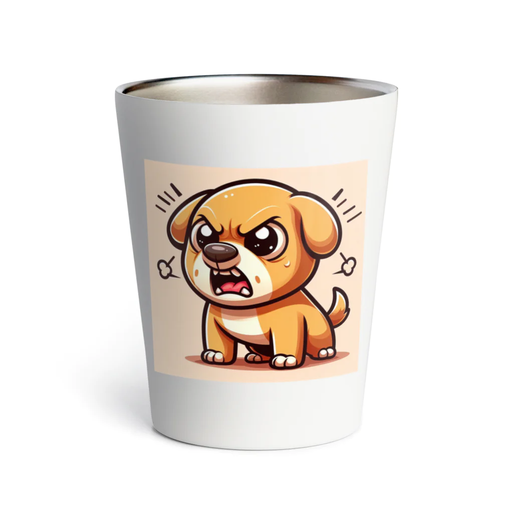 namidamakiの怒りん坊犬 Thermo Tumbler