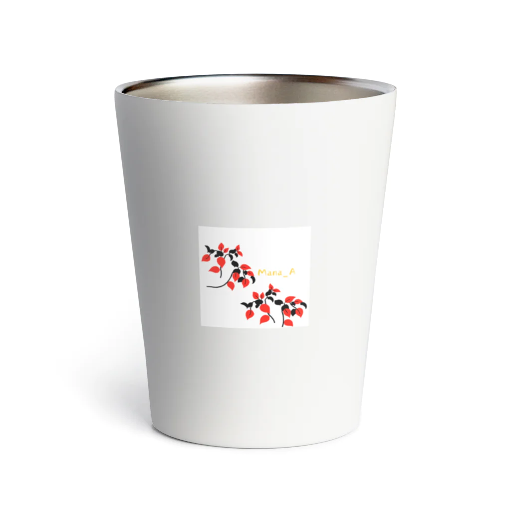 Mana Aのカラフルポトス Thermo Tumbler