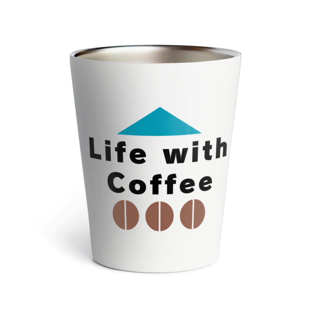 leisurely_lifeのLife with Coffee サーモタンブラー