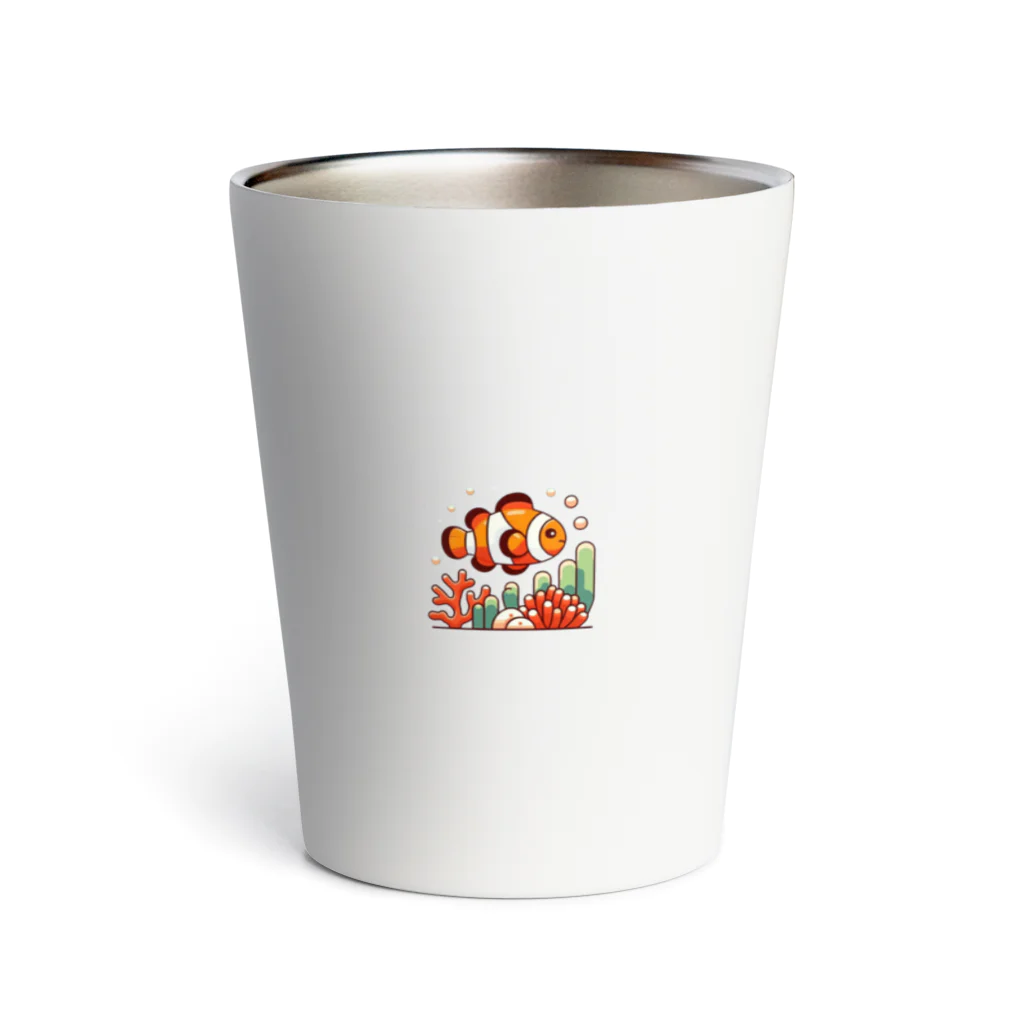 uminoikimonのカクレクマノミちゃん Thermo Tumbler