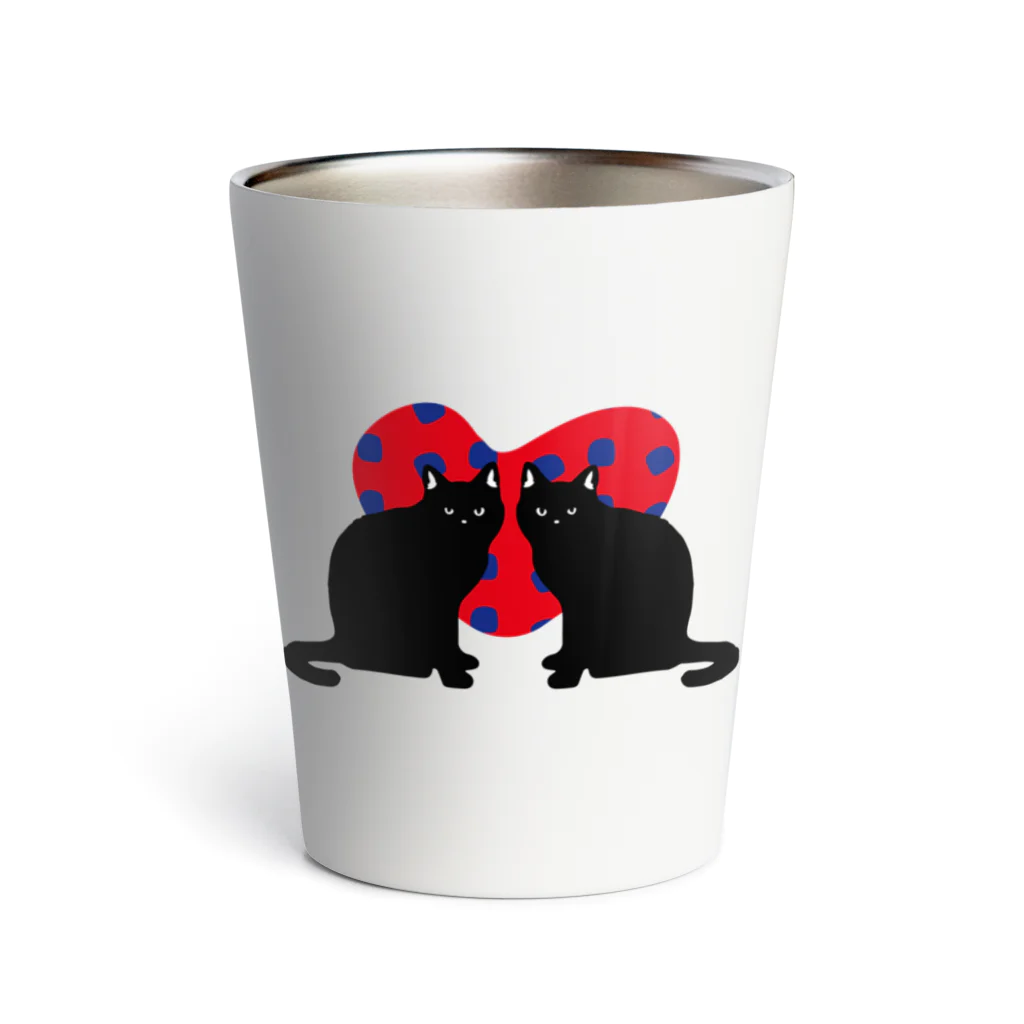 ８９６の黒猫ダブル Thermo Tumbler