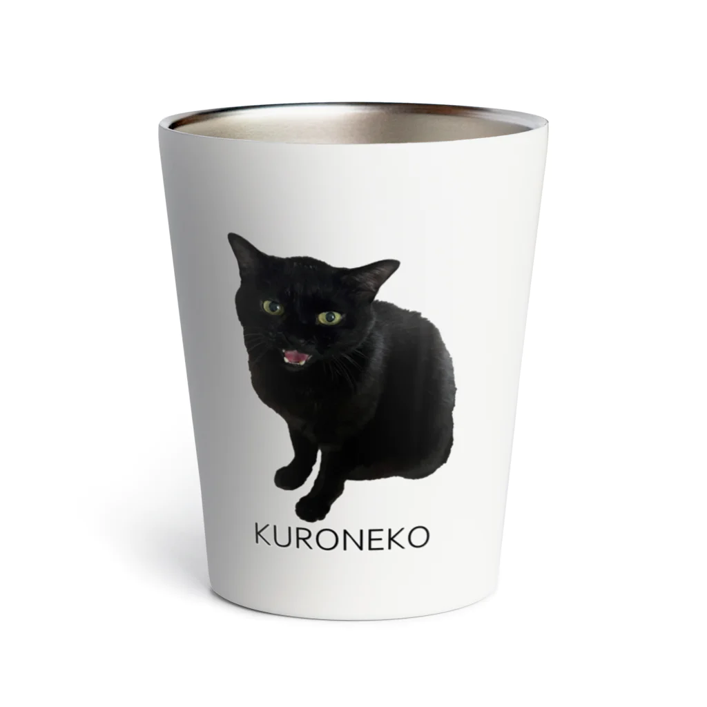 くろねこ屋の黒猫① Thermo Tumbler