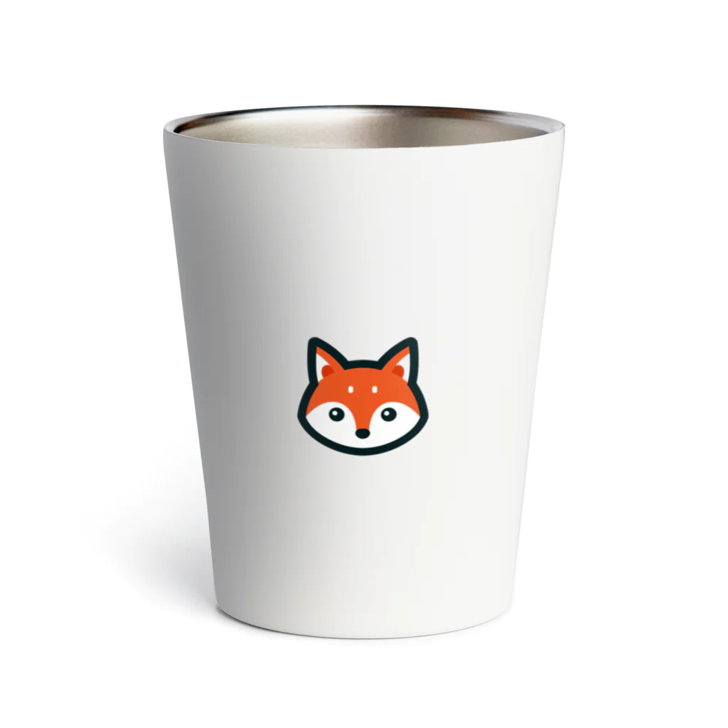 Deltaの可愛いキツネ🦊 Thermo Tumbler