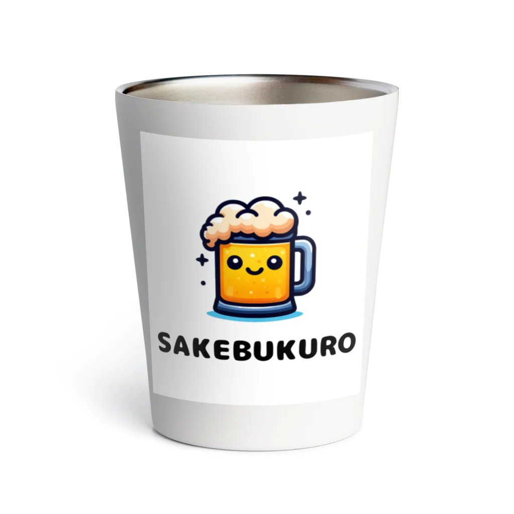 rui010のSAKEBUKUROくん Thermo Tumbler