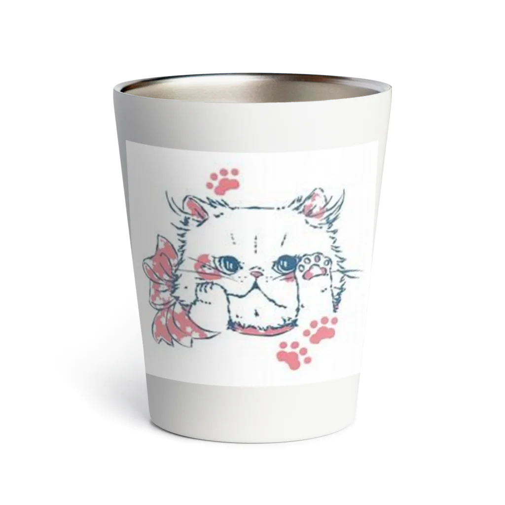 Reea wkoのふわっねっこっ Thermo Tumbler