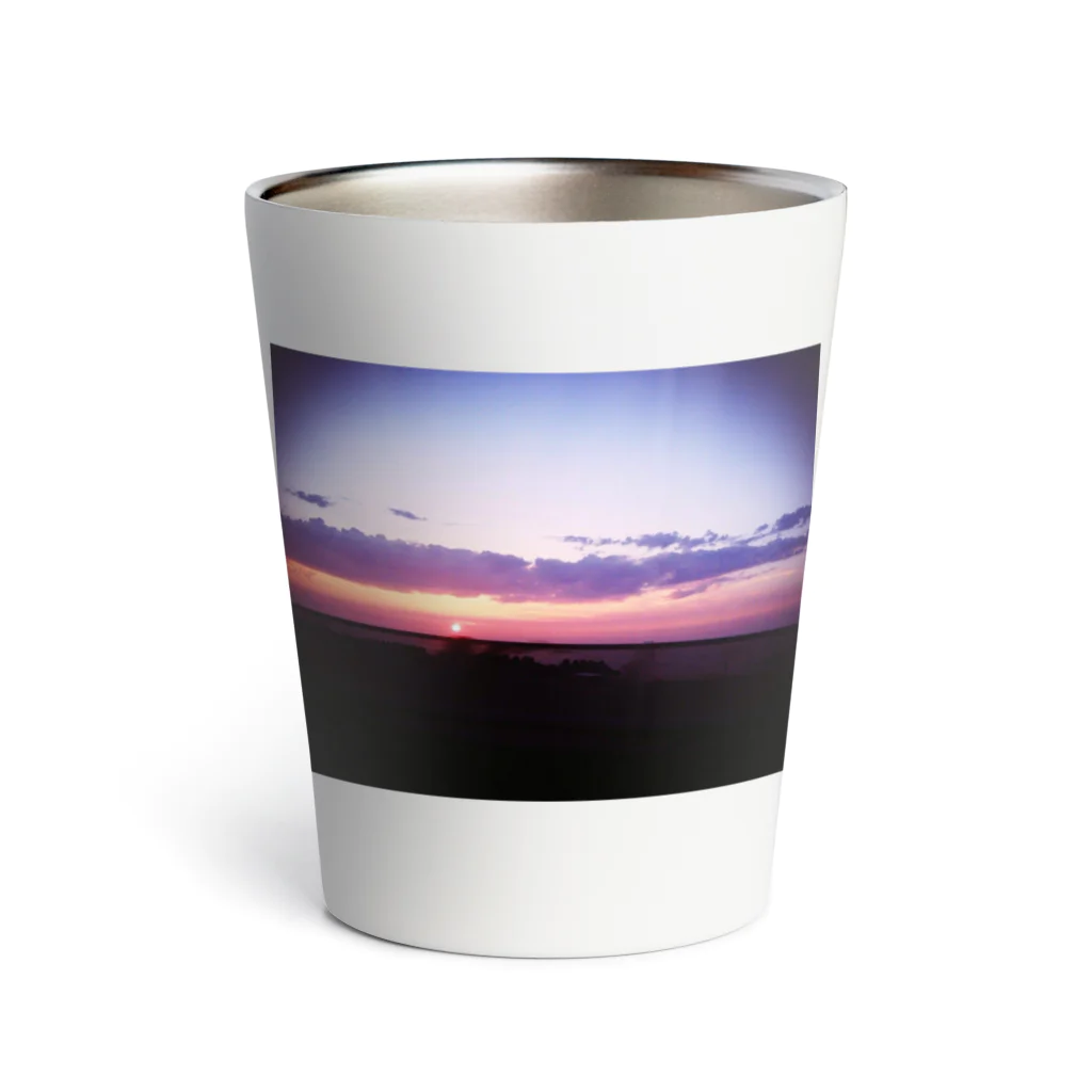 COCOriのピンクの蒼空 Thermo Tumbler