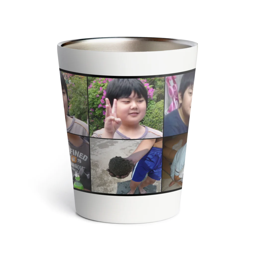 kurako123の4の宣告boy Thermo Tumbler