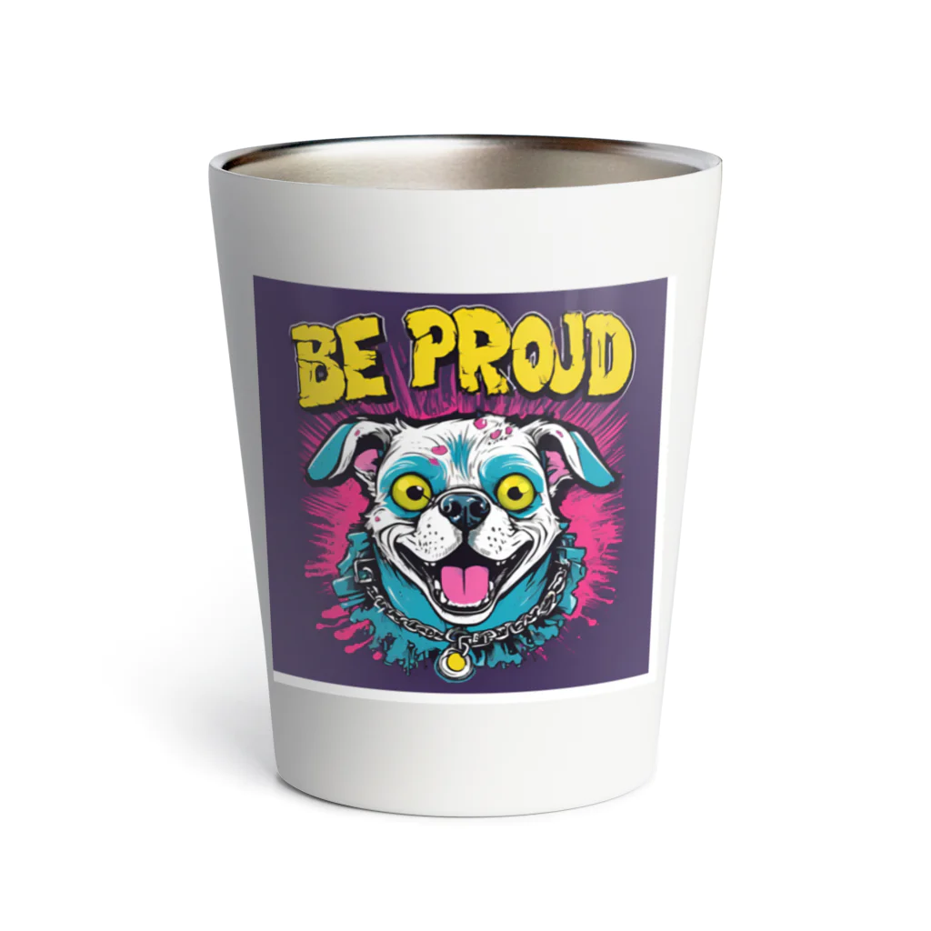 Be proudのBe proudわんちゃんバンドT Thermo Tumbler