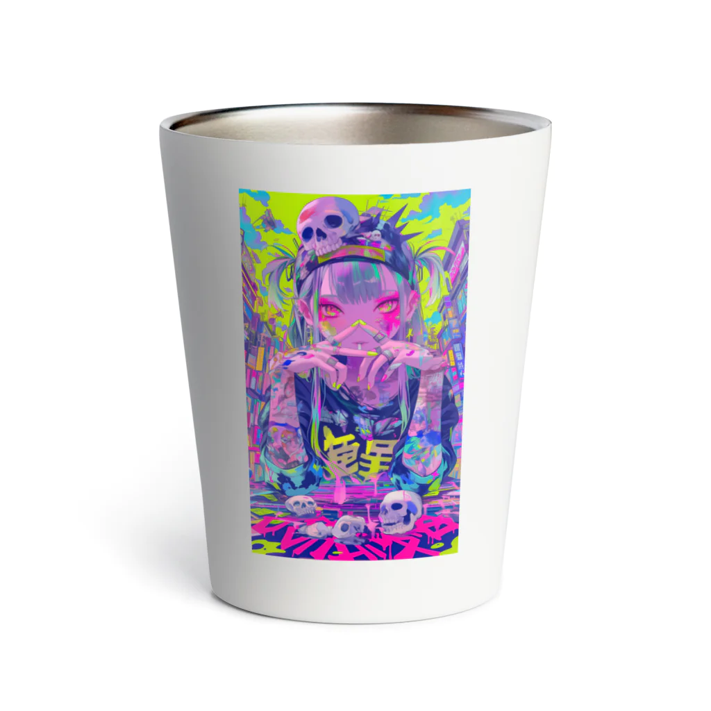 ArtZusiのギークな子 Thermo Tumbler