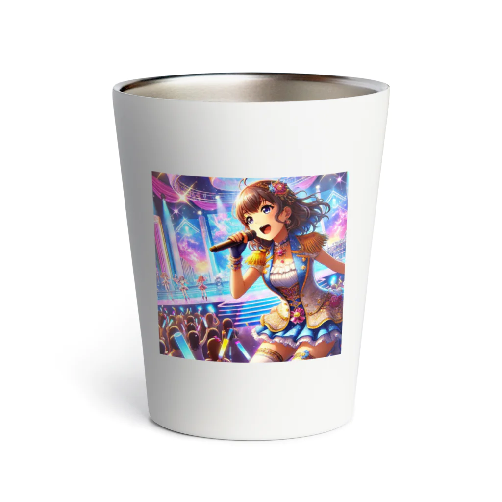 inuneko2004のステージに立つアイドル Thermo Tumbler