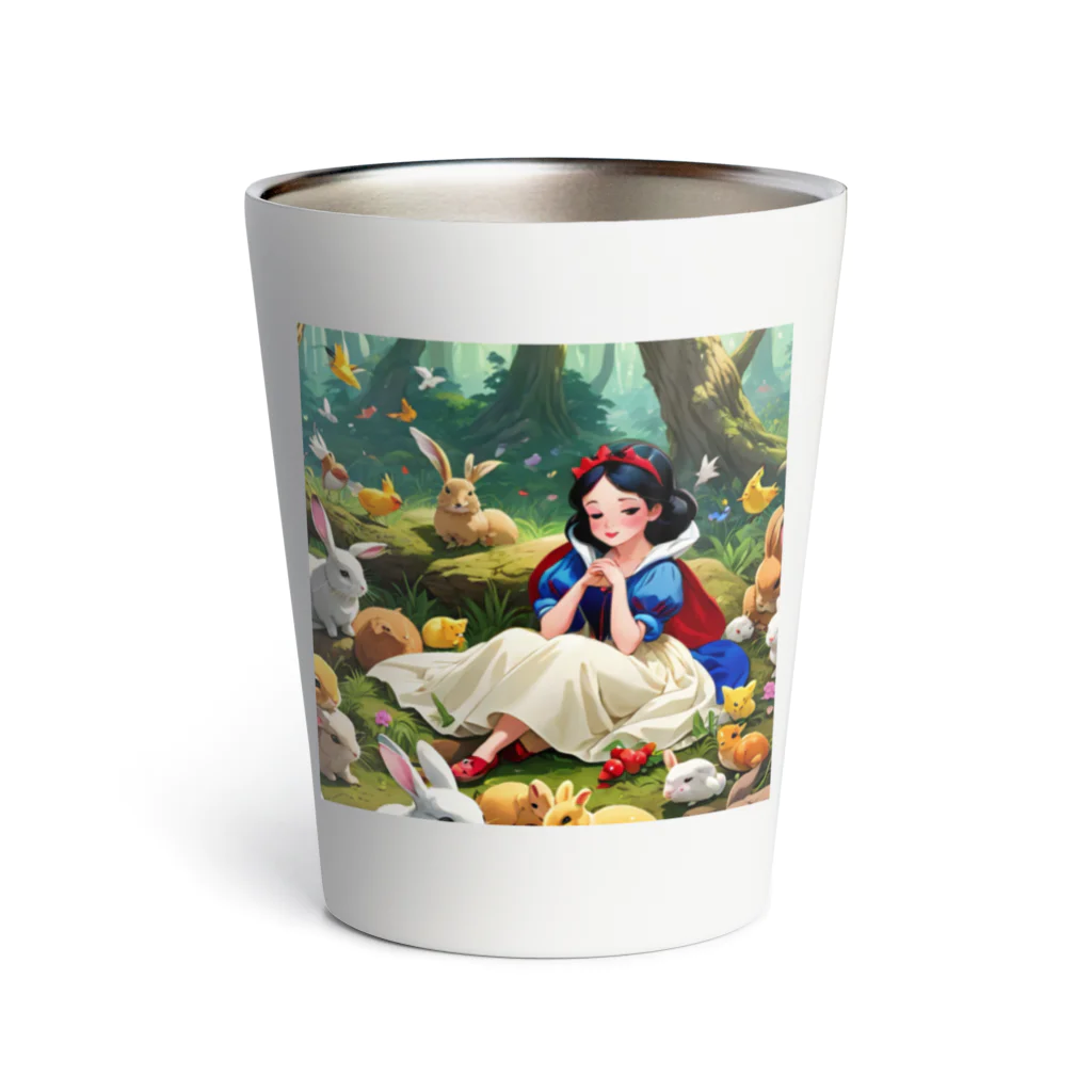 ぴよぴよショップの森の白雪姫 Thermo Tumbler