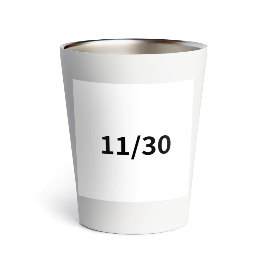 AY-28の日付11/30 バージョン Thermo Tumbler