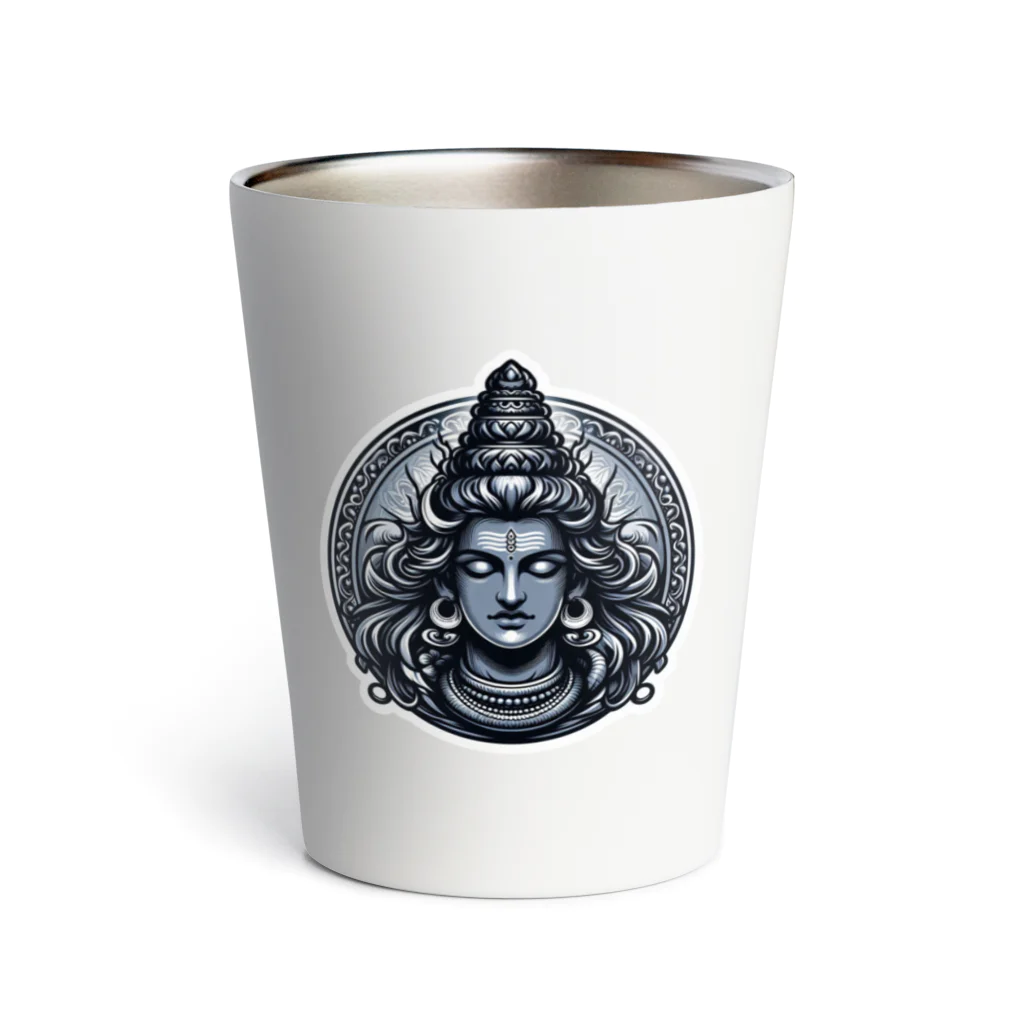 psychedelic mountainのshiva  Thermo Tumbler