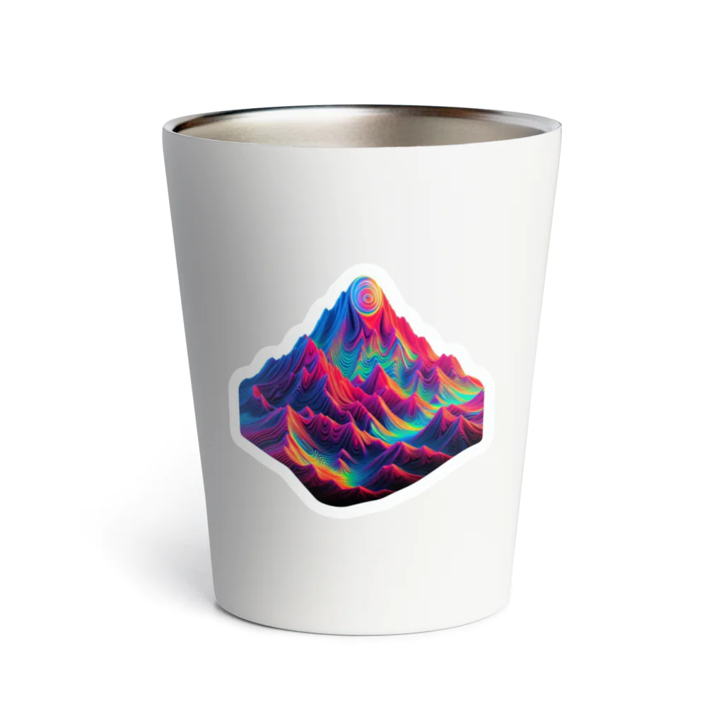 psychedelic mountainのpsychedelic mountain サーモタンブラー