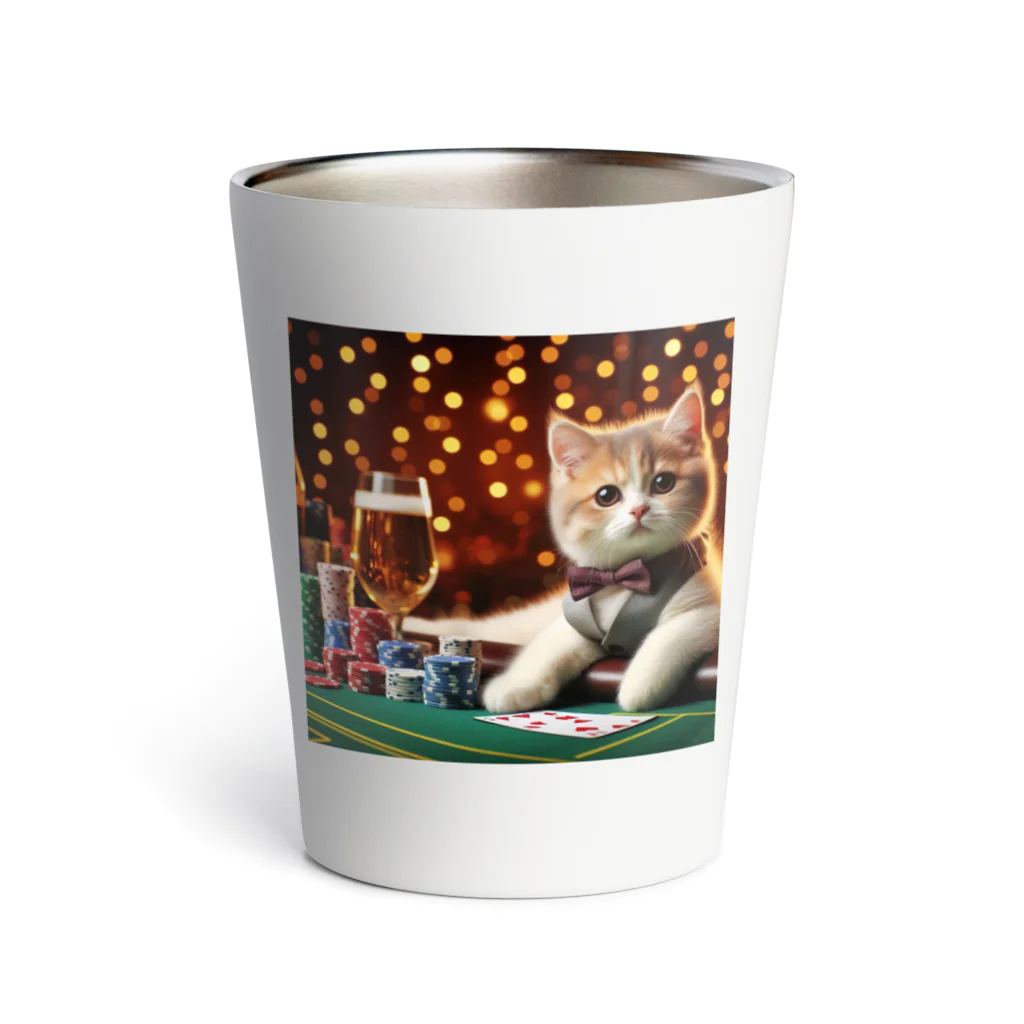 taryoセレクションのカジノでポーカー猫② Thermo Tumbler