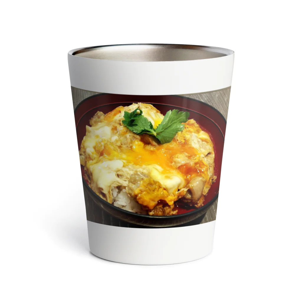 morinoyouseiの美味しい比内鶏の親子丼！ Thermo Tumbler