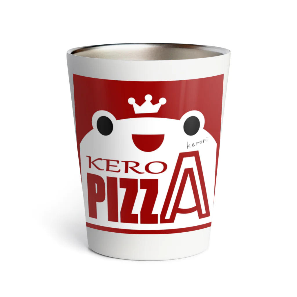 雑貨屋kerori(ザッカヤケロリ）のKERO PIZZA（ケロピザ） Thermo Tumbler