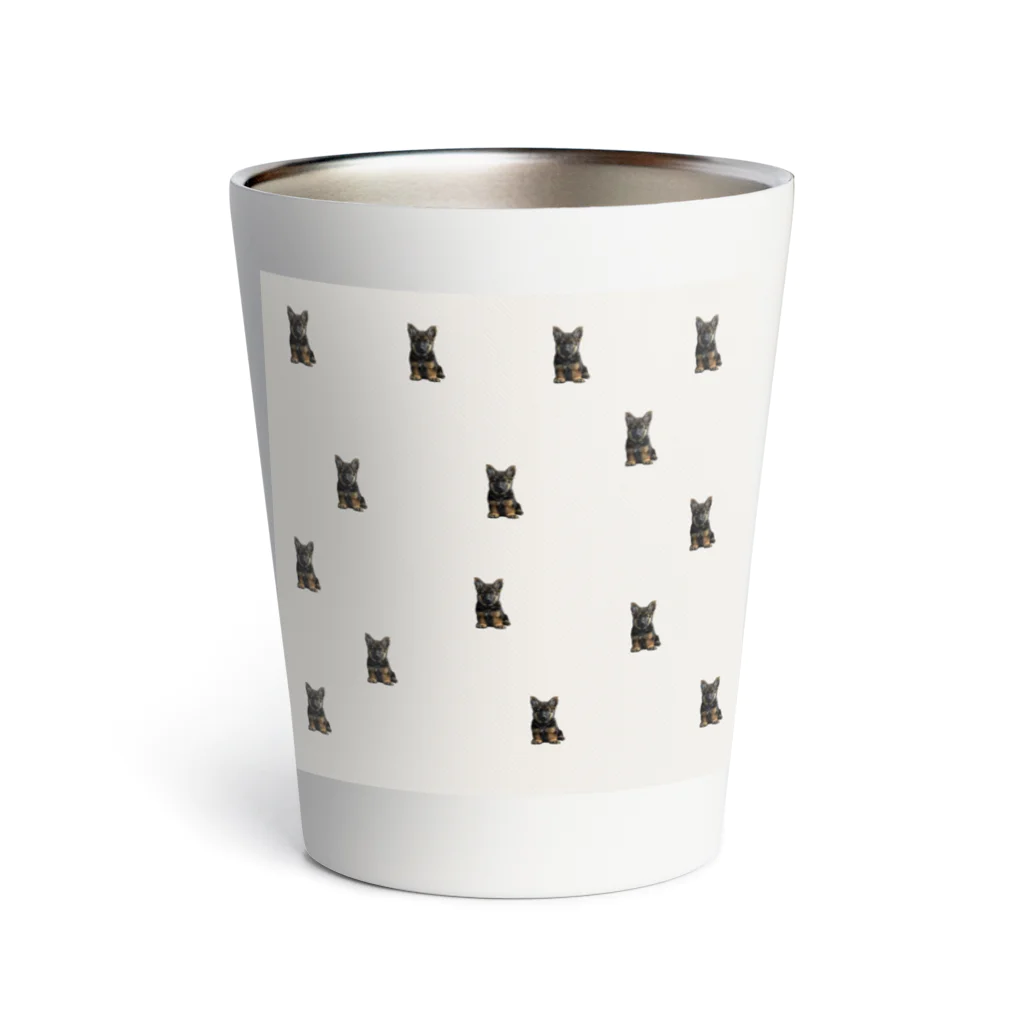 Giraffeinkの子犬シリーズ　Riley (ライリー) Thermo Tumbler