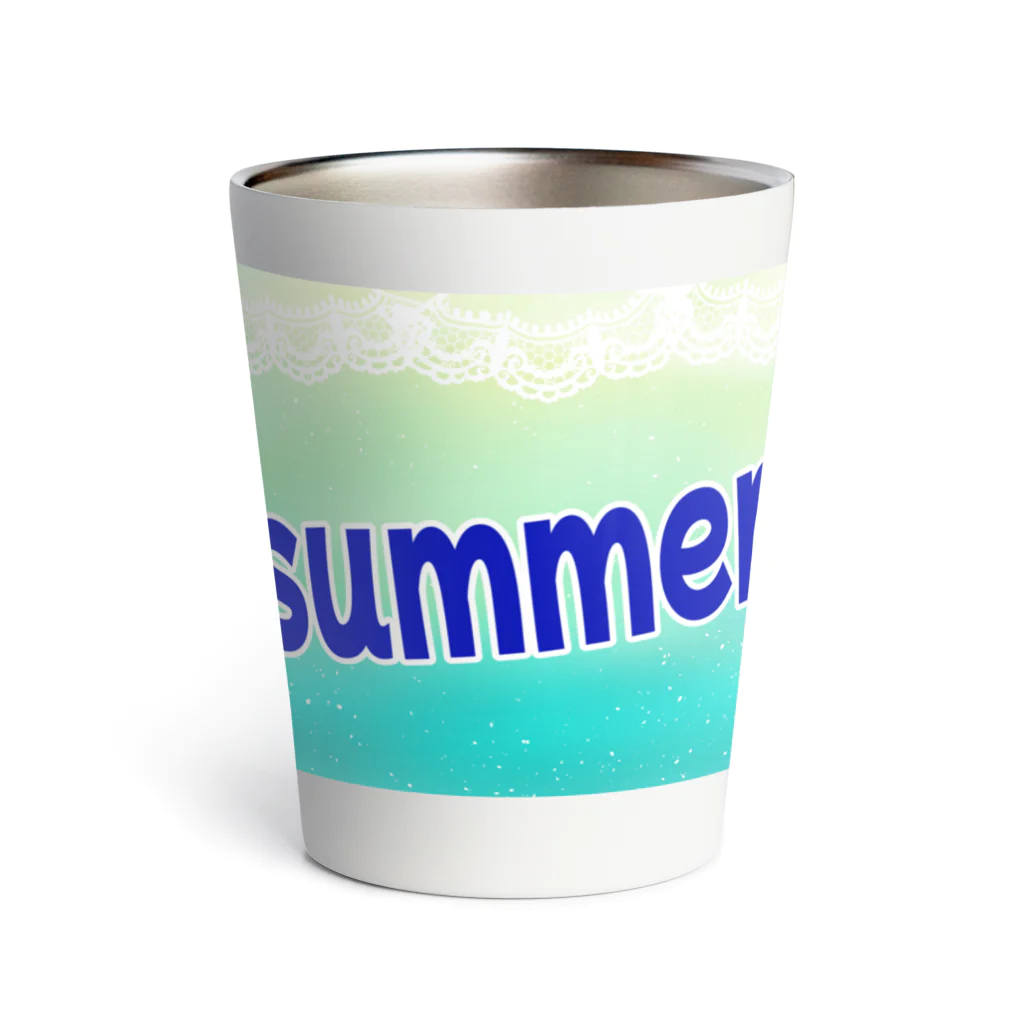 atelier_lapislazuliの夏メロンソーダ Thermo Tumbler