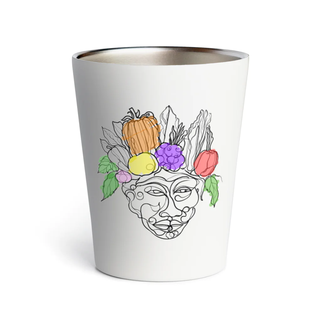 A-KdesignのArcimboldo風 Thermo Tumbler