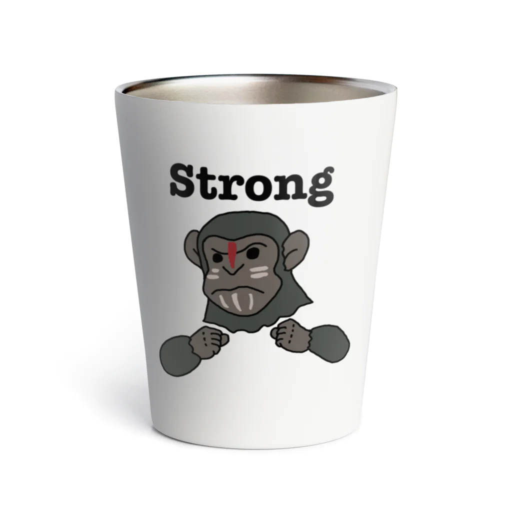 VISHNUのチンパンジーStrong! Thermo Tumbler