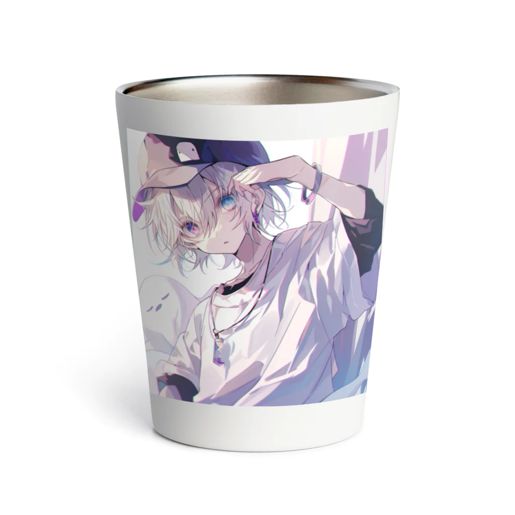 as -AIイラスト- の眠気回収のお仕事 Thermo Tumbler