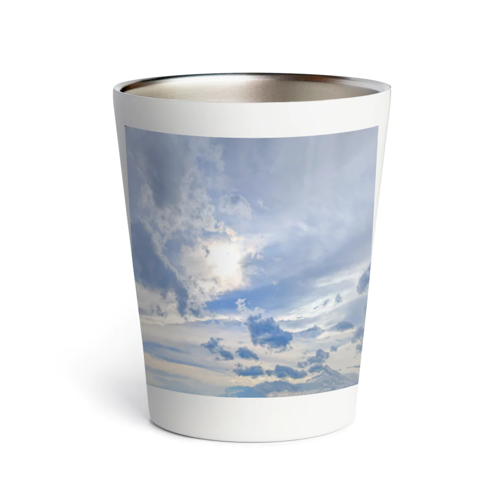 sasatasoの16時08分の空 Thermo Tumbler