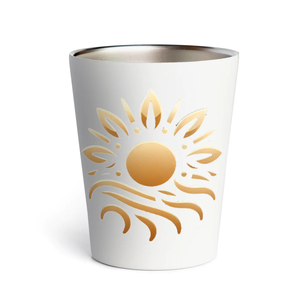 The MoonのThe Moon　太陽ロゴ Thermo Tumbler