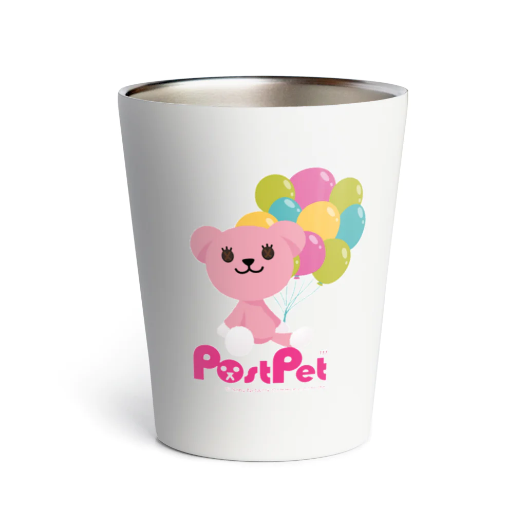 PostPet Official Shopのモモとふうせん Thermo Tumbler