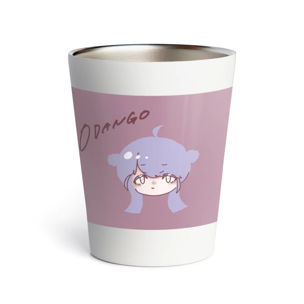 niramanjuの紫色の髪のおんなのこ Thermo Tumbler
