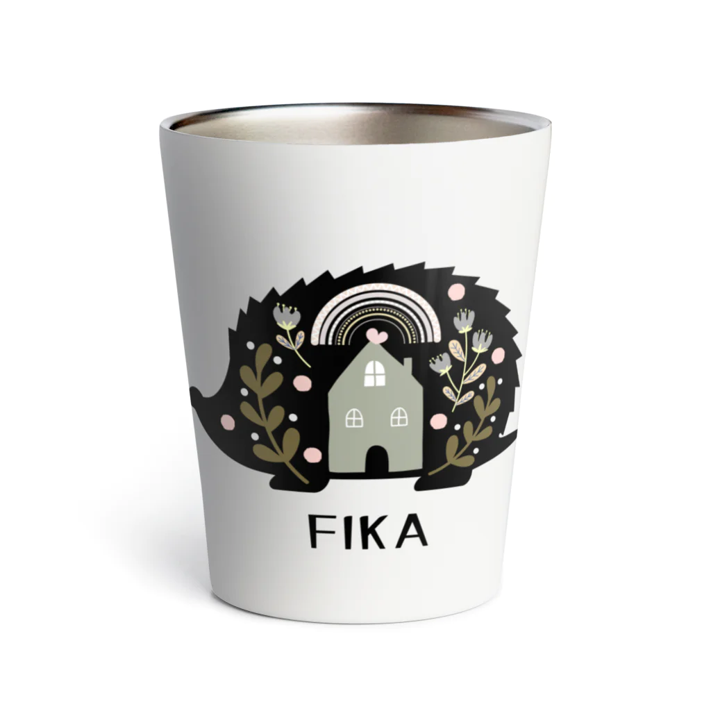 ZenCの【FIKA 北欧 ハリネズミ】 Thermo Tumbler