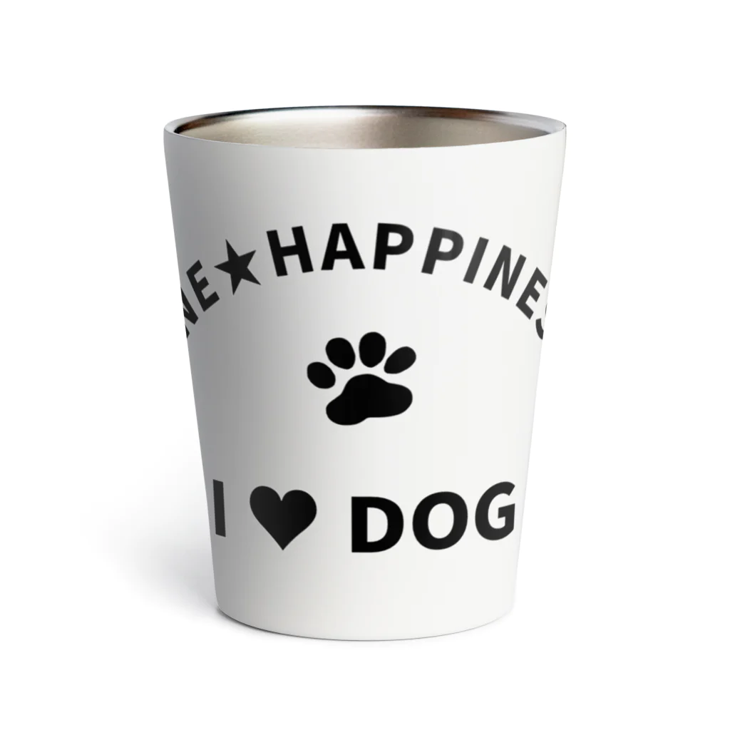 onehappinessのI LOVE DOG　ONEHAPPINESS Thermo Tumbler