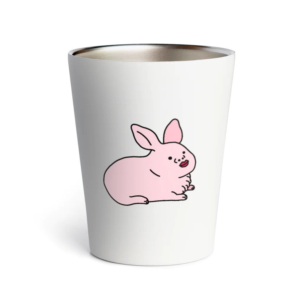 秋風のうさぎくん。 Thermo Tumbler