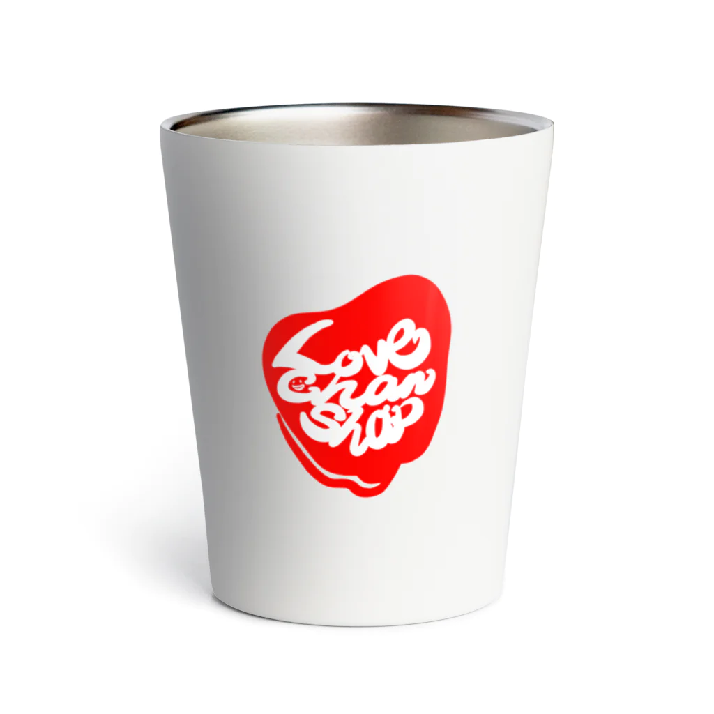 ❤Loveちゃんshop❤のLOVE HEART red Thermo Tumbler