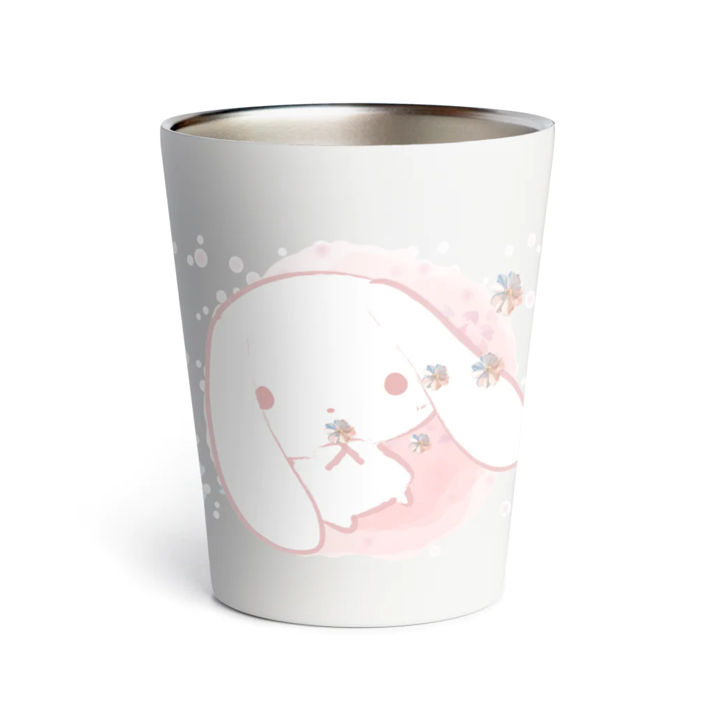 さくらいろのうさぎのメンヘラうさぎ Thermo Tumbler