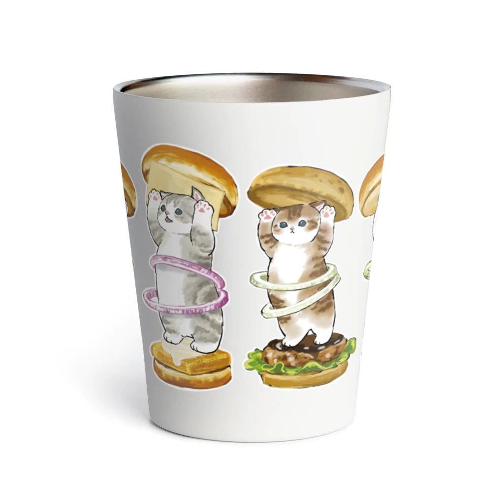 mofusandのにゃんこバーガー Thermo Tumbler