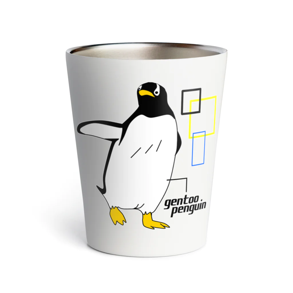 PGcafe-ペンギンカフェ-のI am ジェンツーペンギン Thermo Tumbler