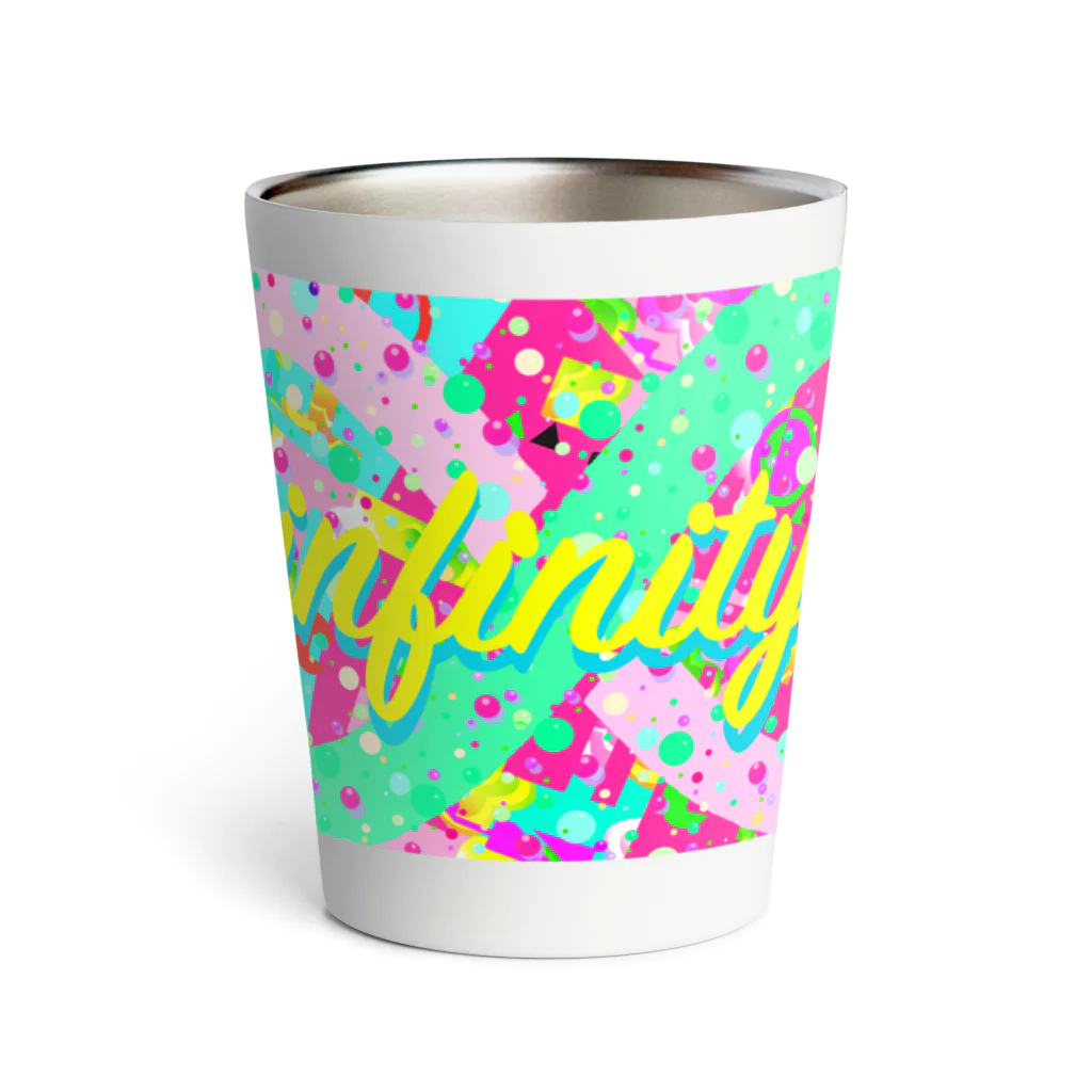 ✨🌈✨ユラクラカン🇯🇵 ✨🌈✨の🌈✨∞infinity∞✨ Thermo Tumbler