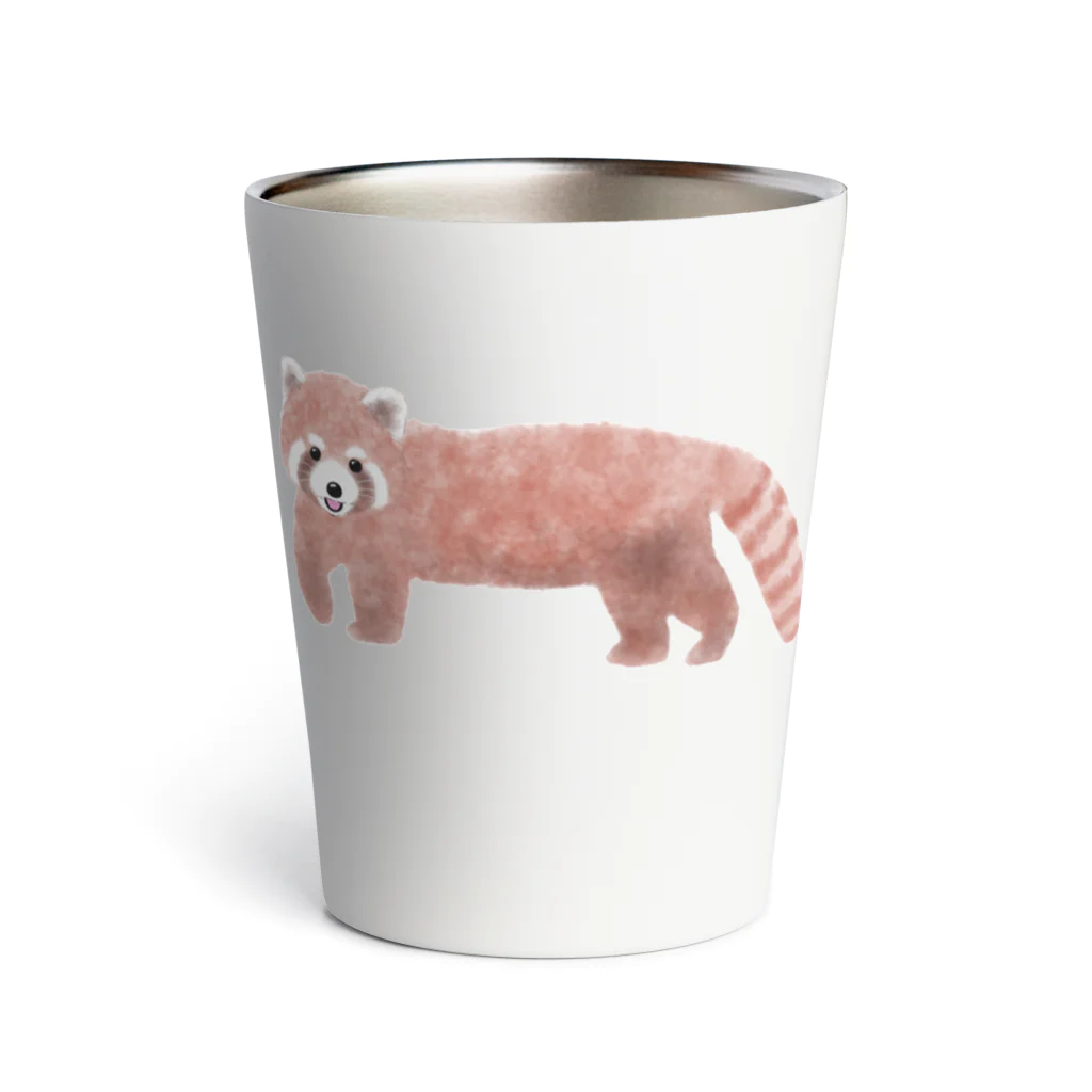 OHANABATAKEのレッサーパンダ Thermo Tumbler