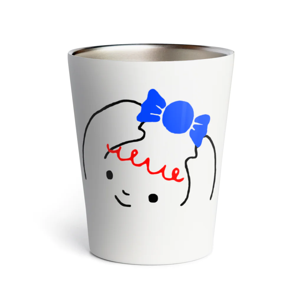 ふわふわ色emiのハッピーちゃん Thermo Tumbler